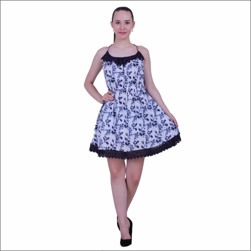 Printed Short Dress