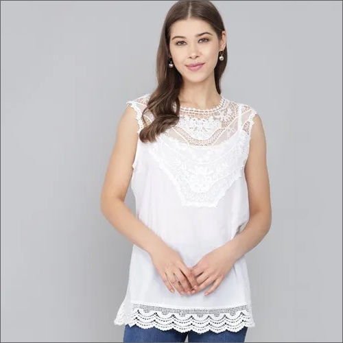 Cotton Net Top