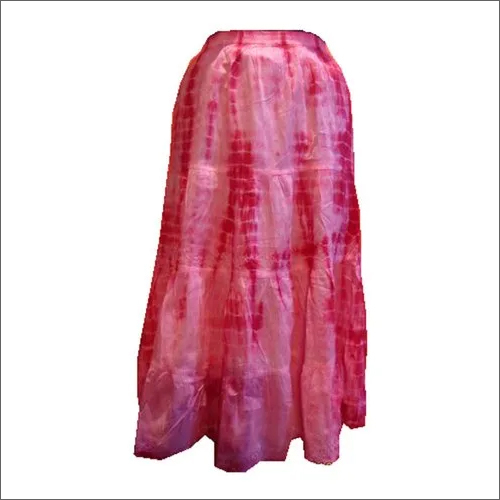 Ladies Cotton Tie Dye Skirts