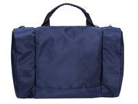 Blue Polyester Hanging Travel Kit Bag