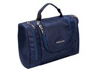 Blue Polyester Hanging Travel Kit Bag