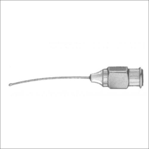 Stainless Steel Jenson Capsule Polisher Ophthalmic Cannula