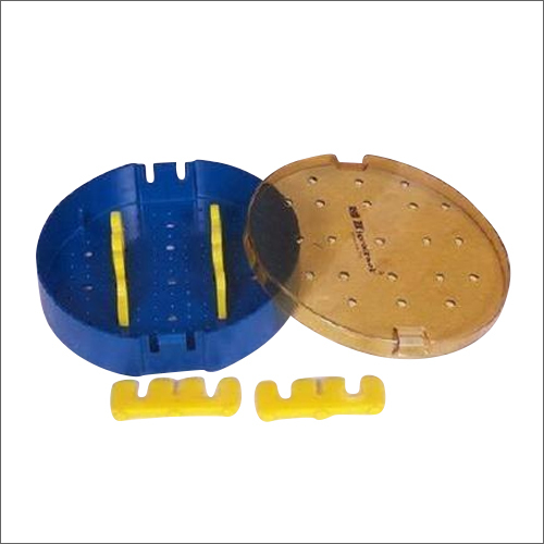 Round Tray With Silicon Strip Tray