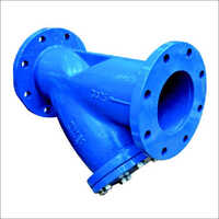 Y Type Strainer - Stainless Steel, Carbon Steel | 15 Nb, 250 Nb Sizes, Industrial Use, Blue Color