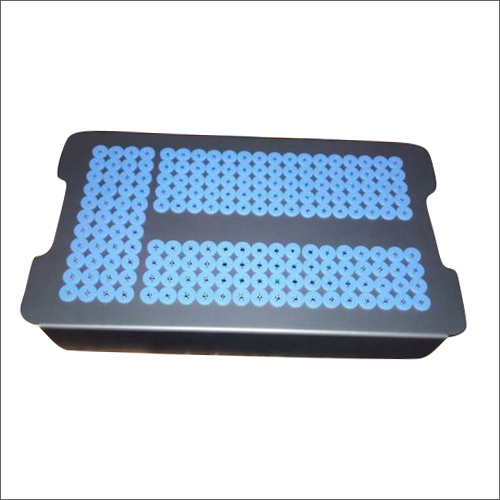 Aluminium Rectangular Orthopedic Autoclavable Tray