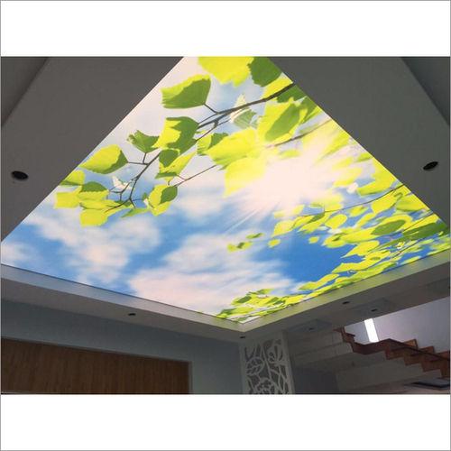 Hd-Uv Printed Stretch Ceiling Light Application: Residential. Commercial