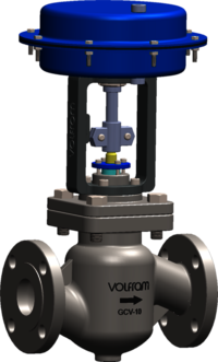 Pneumatic Flow Control Valve - Stainless Steel, 15-250 Mm | Golden-red Color, High Standard, Industrial Usage, Voltage 220-280 Volt, Termite Resistant
