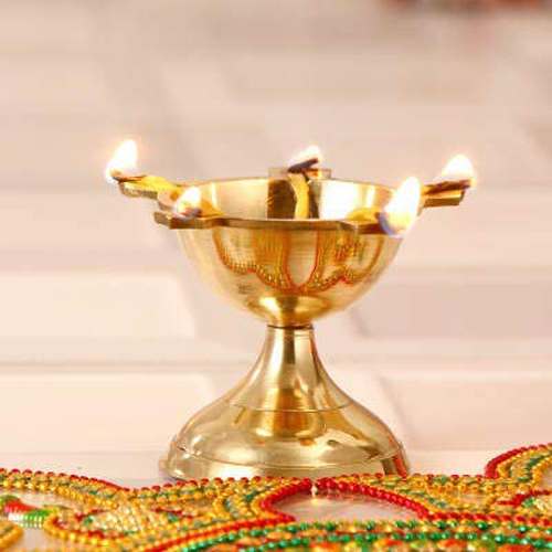 Brass Table Diya (Height: 3 Inch) at Best Price in Moradabad | Rayaan ...