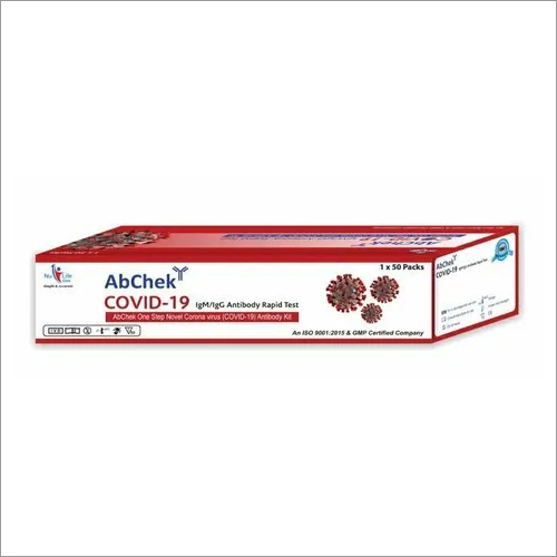 Easy To Operate Ab Check Igm-Igg Rapid Covid 19 Test Kit