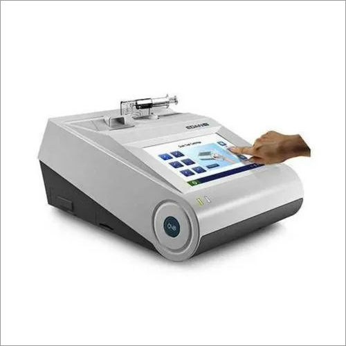 White Portable Bg Plus Blood Gas Analyzer