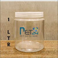 Plastic jar 1 ltr