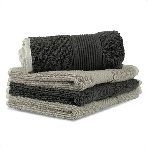 Multicolor Grey Lush Beyond Cotton Face Towel