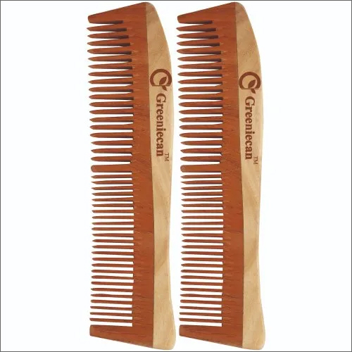Neem Wood Detangling Hair Comb