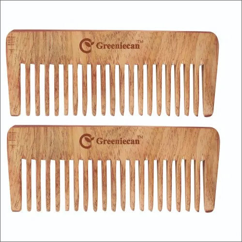 Neem Wood Shampoo Comb