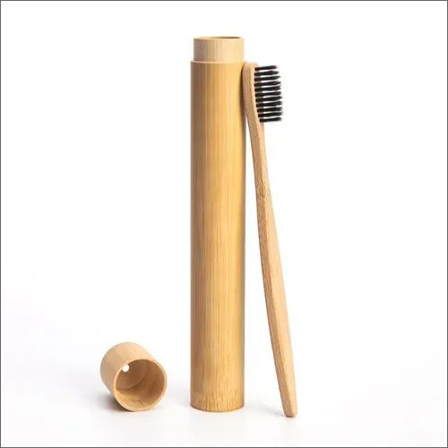 Greeniecan Bamboo Toothbrush Case