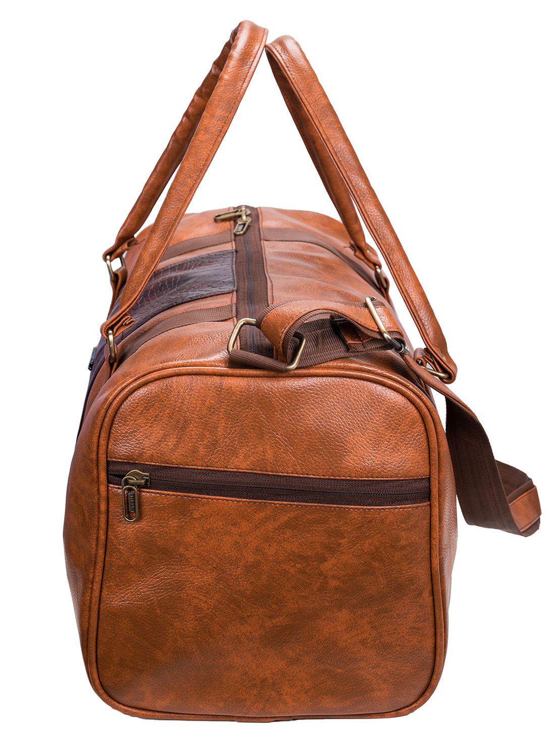 PU 30 Litre Stylish Tan duffle bag