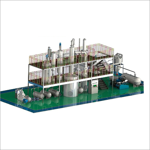 Semi-Automatic Edible Oil Refinery Plant