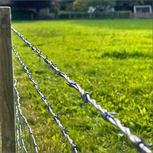 Rodent Proof Barbed Wire Above Stock Fencing