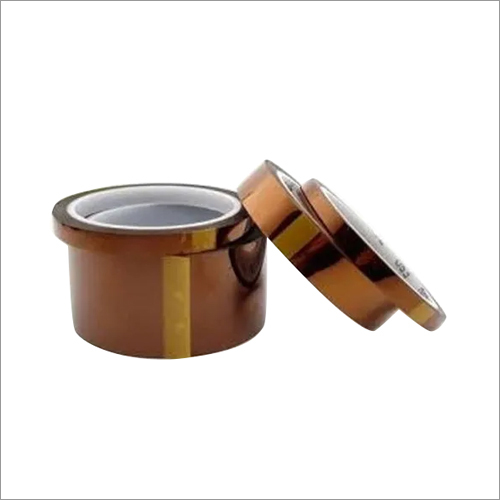 Kapton Tapes - Polyimide, 33 mtr Length, Customized Width, Metallic Brown Color | Adhesive: Hot Melt, Single Sided, Industrial Purpose