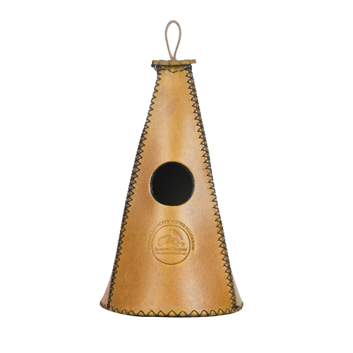 Leather Cone Shape Bird House