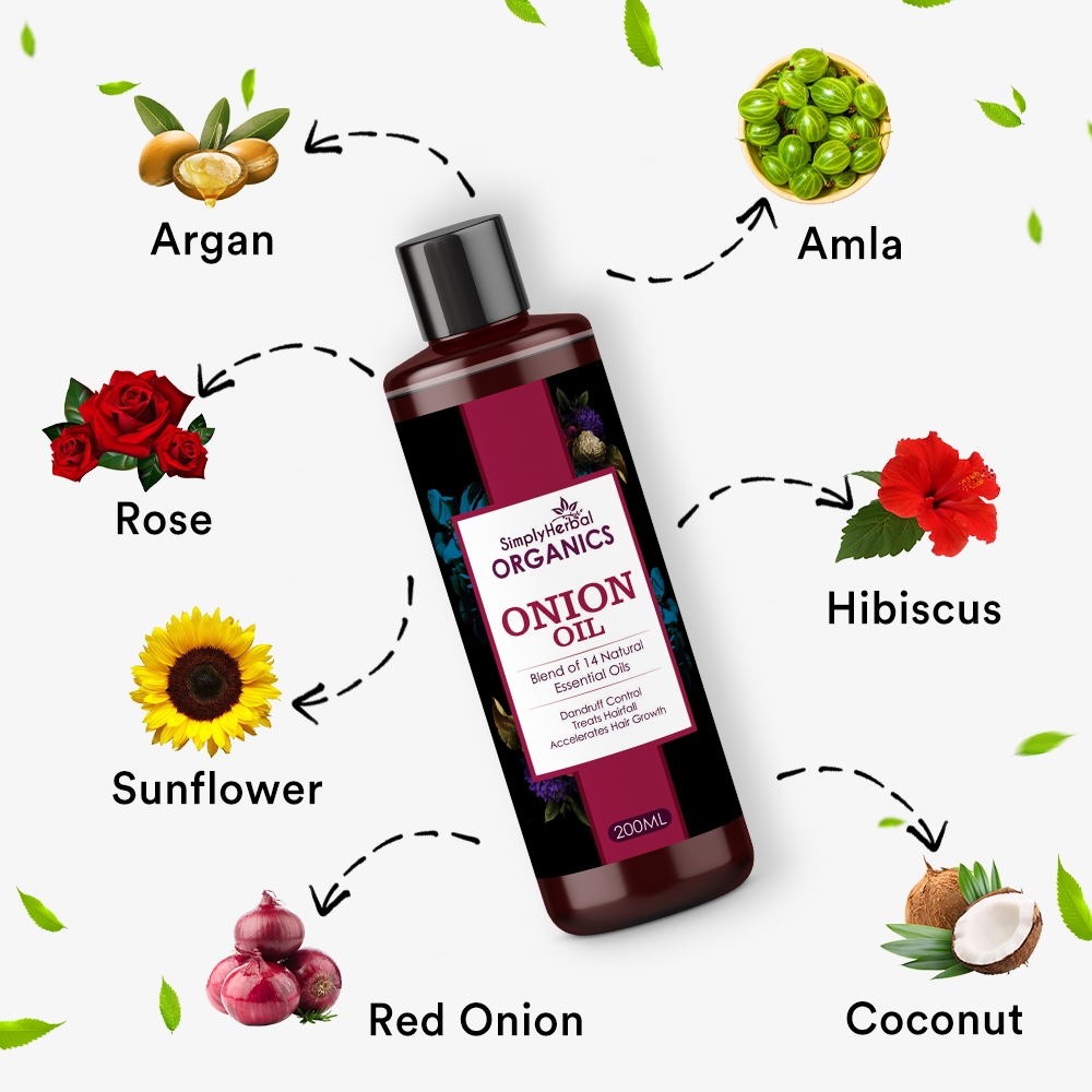 Simply Herbal Organic Onion Hair Oil