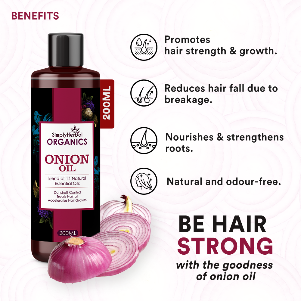 Simply Herbal Organic Onion Hair Oil