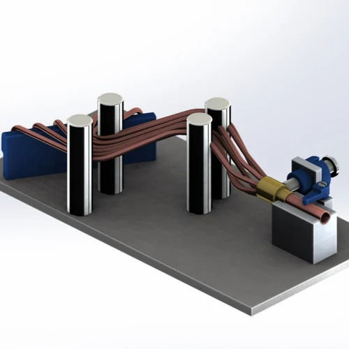 Routing and Brazing Fixture for Capillary Tube