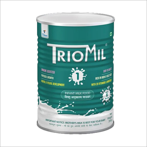 Triomil 1 400g Infant Milk - Skimmed Milk Powder, Milky White Color | Enriched Formula for Premature Baby Growth, Shelf Life 18 Months