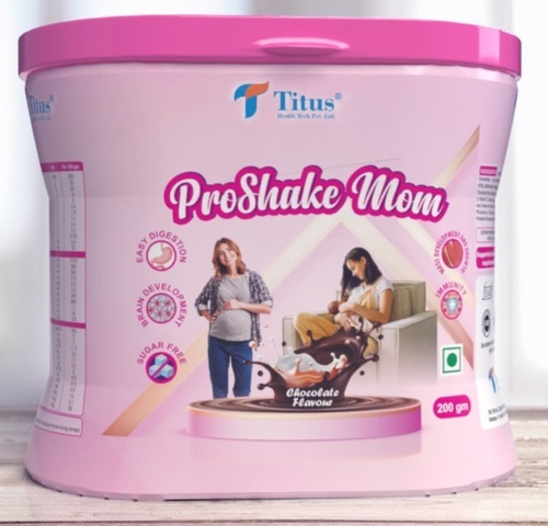 ProShake Mom - 200g Protein Powder with Milk & Soy Protein, Chocolate Flavor | Immunity Boosting Nutrients, Doctor Supervised Dosage