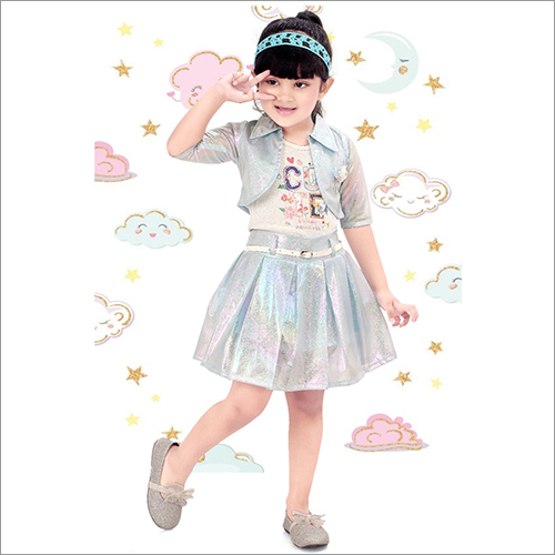 Girls Casual Skirt Top