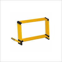Fluorescent Track Hurdles