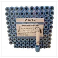 Plastic 1.8ml Sodium Citrate 3.2% Vacuum Blood Collection Tube