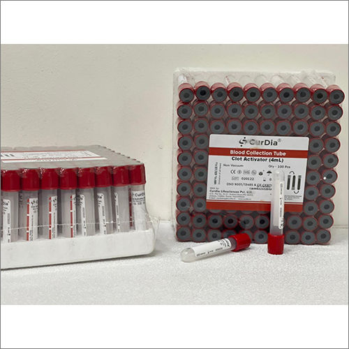 Plastic 4Ml Clot Activator Vacuum Blood Collection Tube