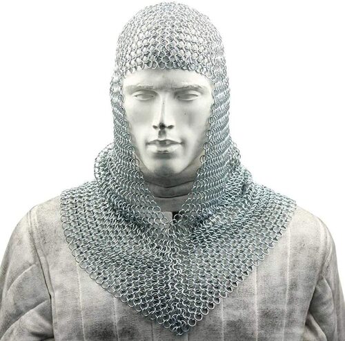 NauticalMart Battle Ready Chain Mail Coif Armor