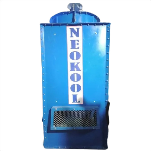 Square Type Cooling Tower - FRP Material, 440 Voltage, Air Cooling | New Industrial Cooling Plant with Copper Compressor, Blue Finish, 1 Year Warranty
