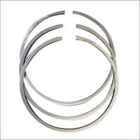 Air Compressor Piston Ring - Silver | Industrial Usage, Various Sizes Available