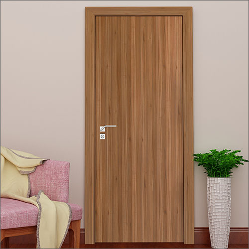 Lush Walnut Wooden Door