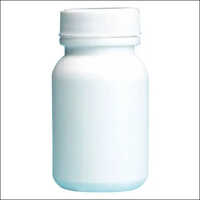 Plastic Pill Bottle - Plastic, 30ml, White | Soft Hardness, Ideal For Storing Pills And Supplements