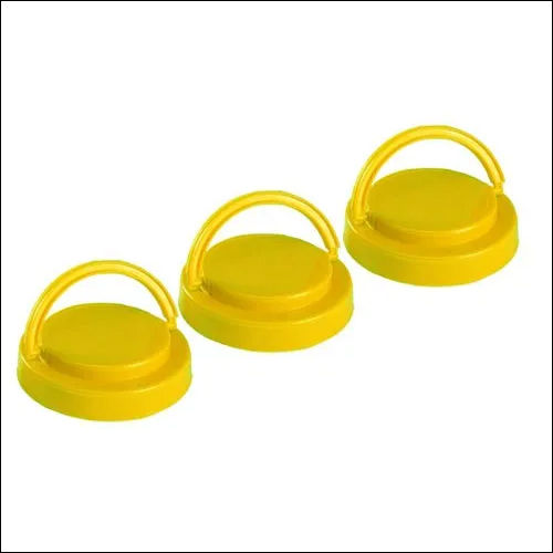 Yellow Carry Handle Plastic Cap