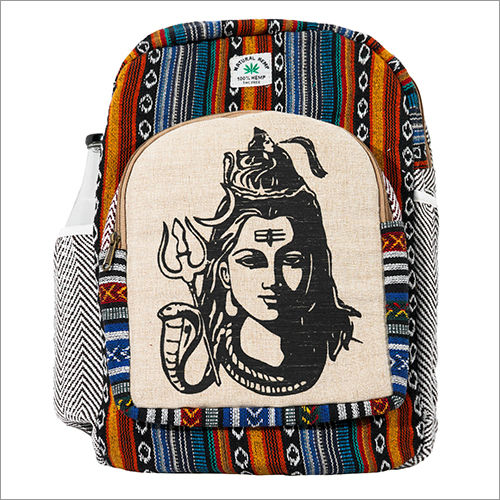 Different Available Shiva Printed Backpack Bag