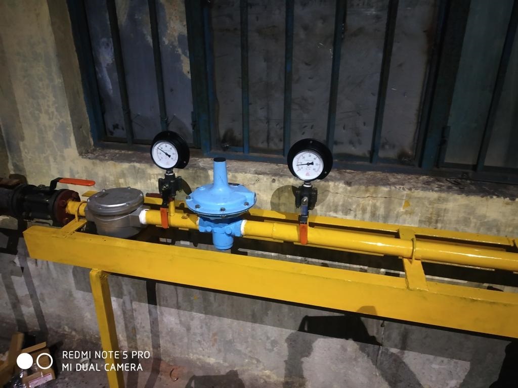 Industrial Gas Pipeline