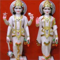 Marble Laxmi Vishnu Statue - Feature: Durable