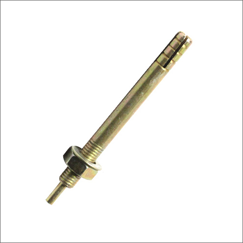 Pin Type Anchor Bolt - Grade A High Standard | Golden Color Polished Surface Treatment Ideal for Industrial Usage