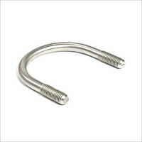 U Bolts - Industrial Grade Threaded Fasteners With Polished Silver Finish | Versatile U Shaped Design For Securing Pipes And Tubing