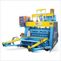 Heavy Duty Automatic Concrete Block Making Machine - Steel, 1800 X 1525 X 1800 Mm, Blue | Plc Control, Hydraulic Oil Cooling, 50-60 Strokes/hour
