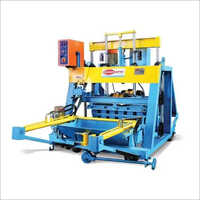 Automatic Block Making Machine - Steel, Blue | Plc Control, Hydraulic Pressure, Hydraulic Oil Cooling, Fully Automatic