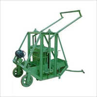 Green Manual Concrete Block Making Machine