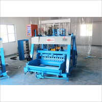 Concrete Brick Making Machine - Concrete Material, Automatic Operation, Blue Color | High Durability, Heat Insulation, Hydraulic Pressure, Platform Vibration