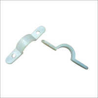 3 Inch Plastic White Clamp