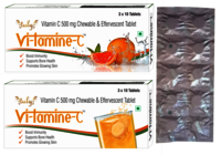 Vitamin C 500 mg Chewable And Effervescent Tablet